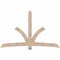 Ekena Millwork Davenport Smooth Timber Gable Bracket, Douglas Fir, 96"W x 60"H x 5 1/2"D x 5 1/2"F, 15/12 Pitch GBW096X60X0606DAV00SDF - alternate 1
